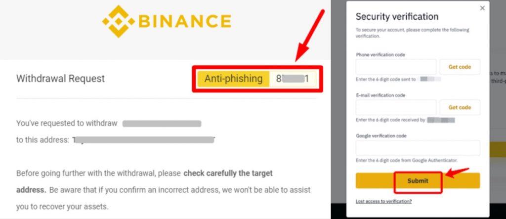 Wie Banken Online Banking Sicherer machen können Beispiel Binance Anti Phishing Rechtsanwalt Kaufmann