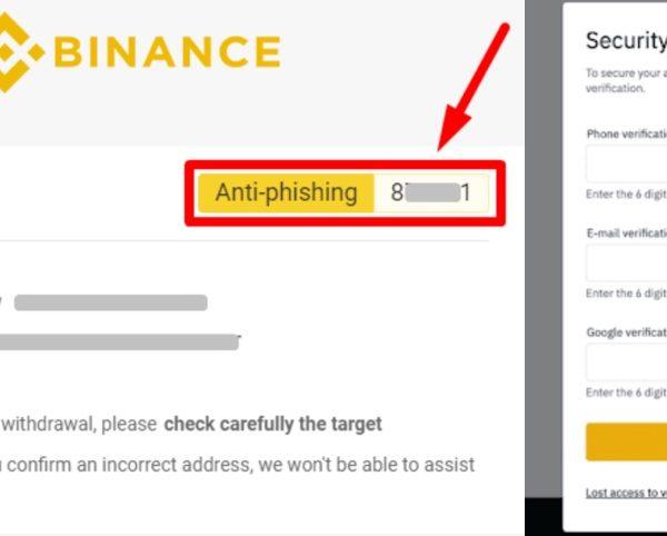 Wie Banken Online Banking Sicherer machen können: Beispiel Binance Anti-Phishing -Rechtsanwalt-Kaufmann