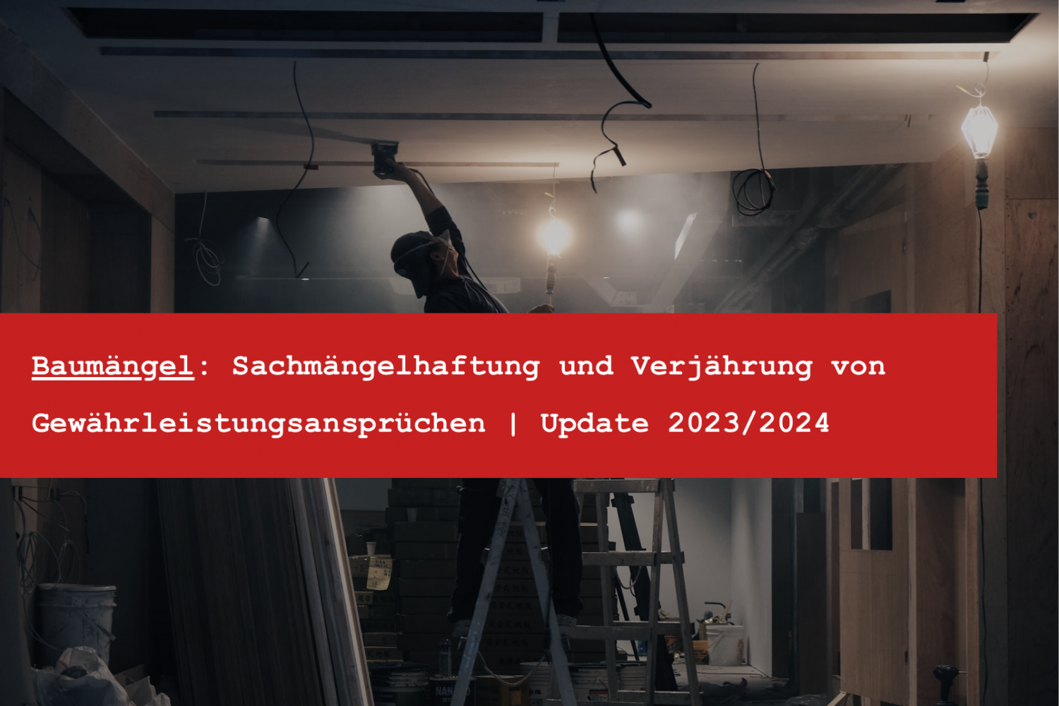 Verjahrung Bei Baumangeln