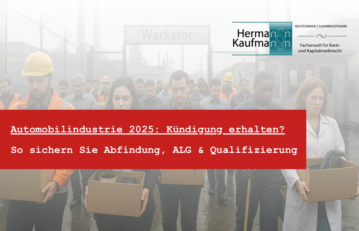 Massiver Stellenabbau in Deutschland - Automobilindustriekrise 2025