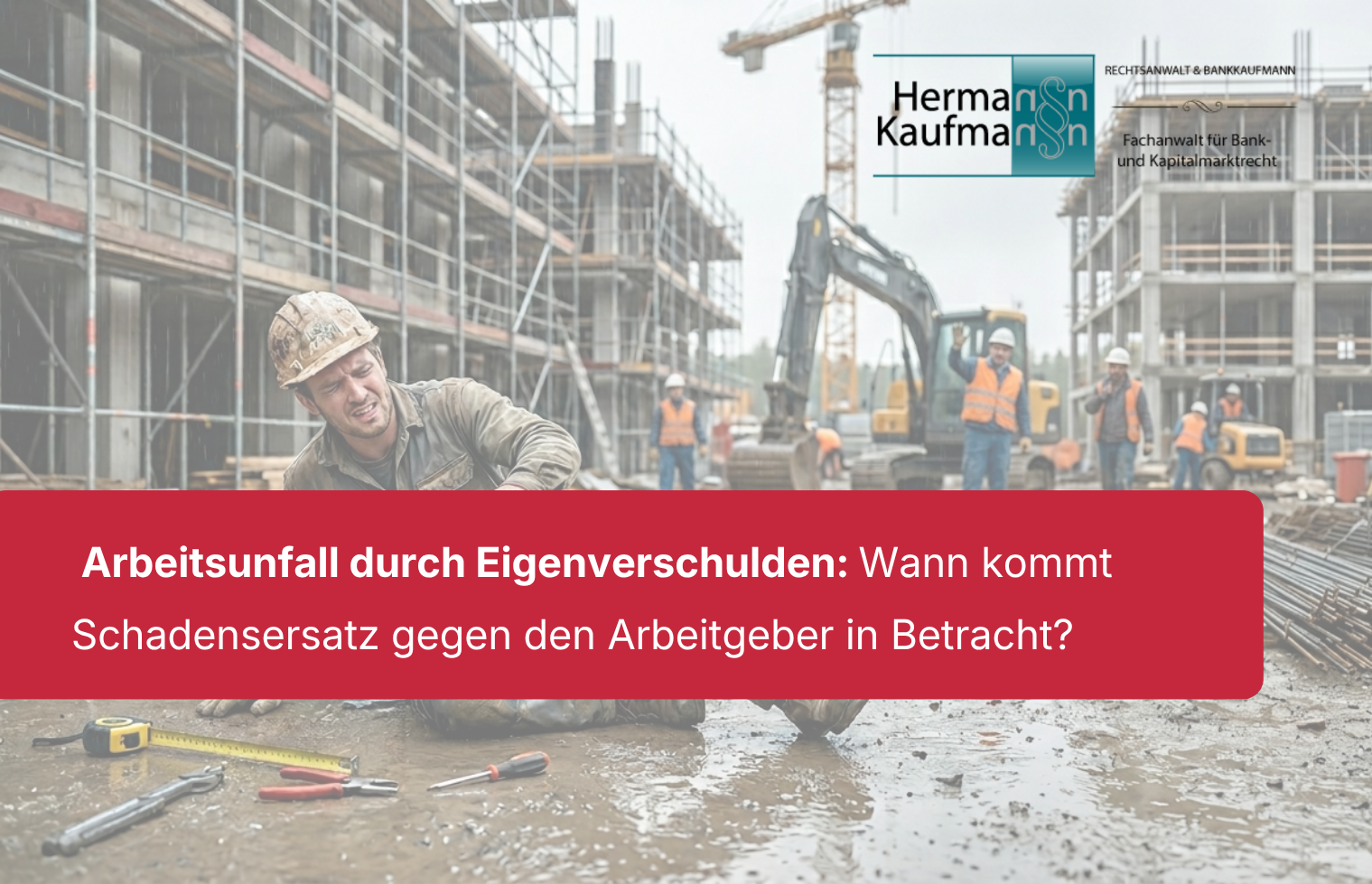 Arbeitsunfall durch Eigenverschulden: Wann kommt Schadensersatz gegen den Arbeitgeber in Betracht?